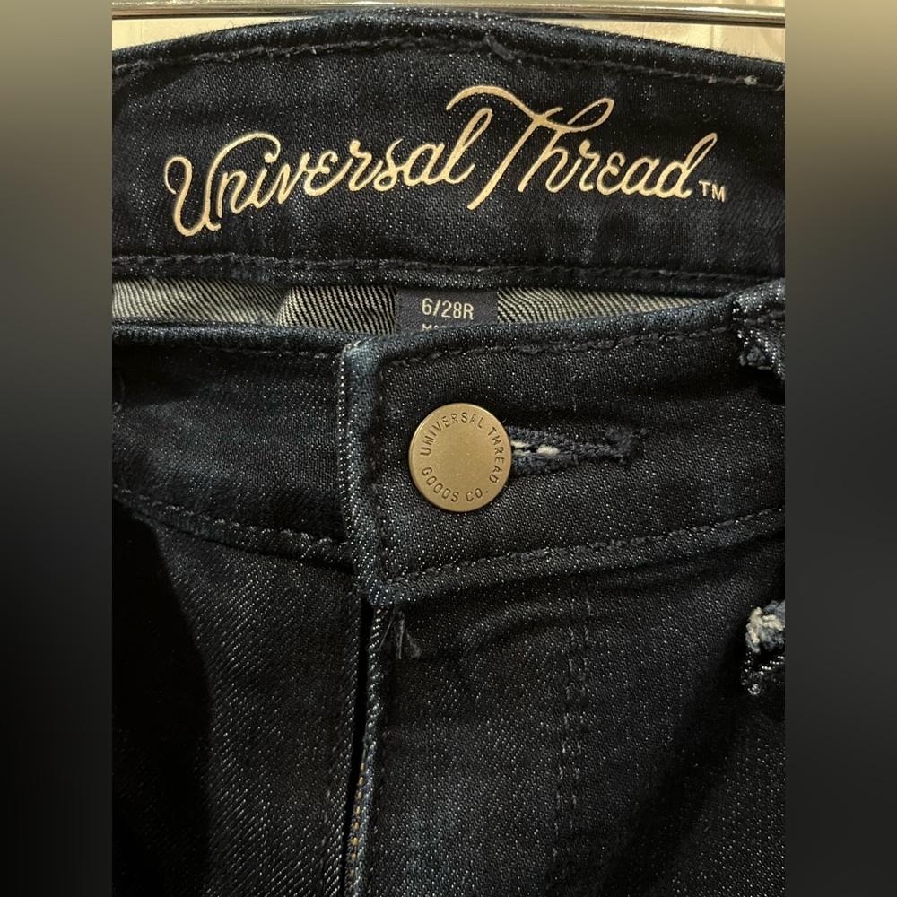 Universal Thread Dark Blue Bootcut Denim Size 6